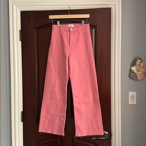 Pistola Pink wide leg jeans